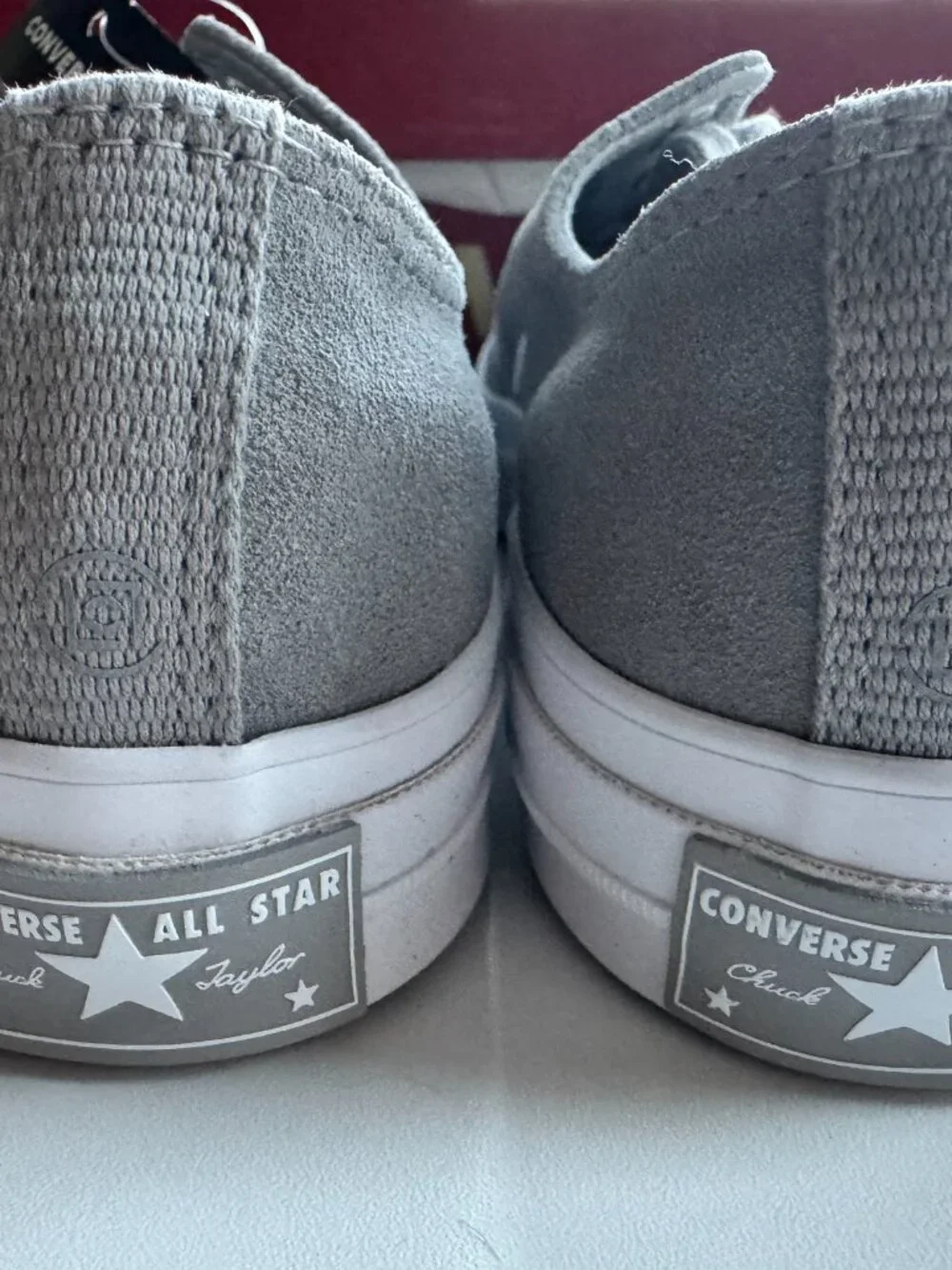 Converse Chuck 70 Ox Paloma Gray Suede Sneakers Men's 8.5 Women's 10.5 NWT